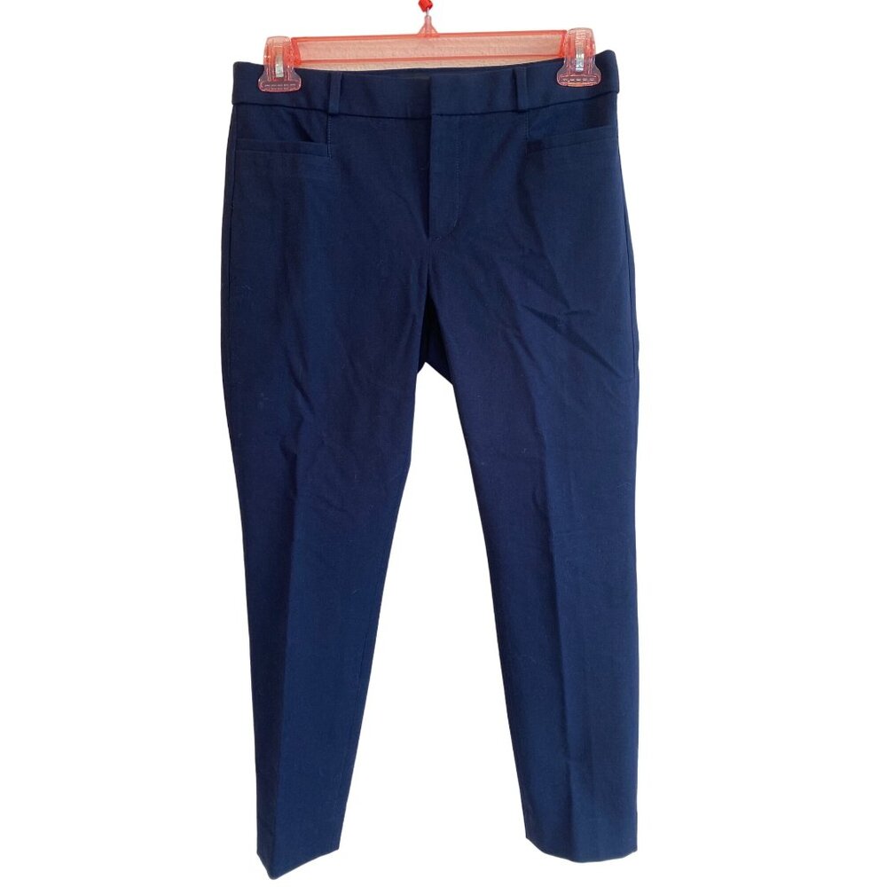 Banana Republic Sloan Pants Navy Women's 6 Work Casual - Picture 2 of 9